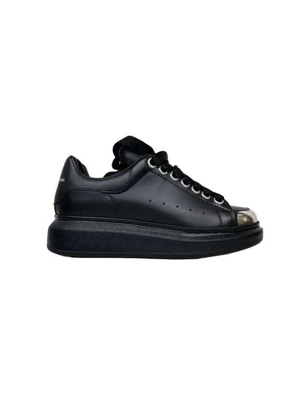 571029 WHQYW 1081 Oversole Sneakers Black - ALEXANDER MCQUEEN - BALAAN.