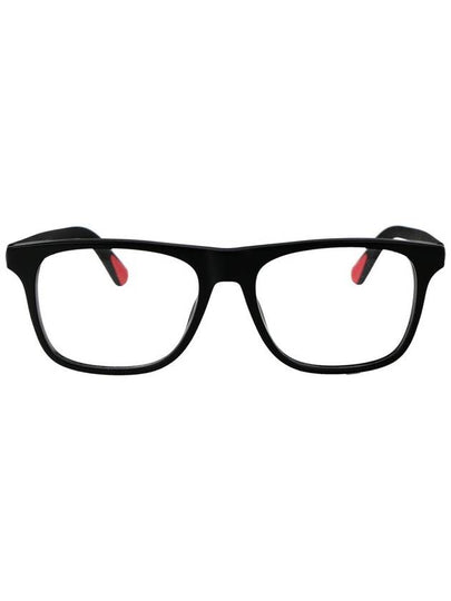 Rectangle Acetate Eyeglasses Black - MONCLER - BALAAN 2