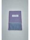 [ACNE STUDIOS] MOHAIR WOOL SCARF FRINGE FN-UX-SCAR000328 LAVENDER PURPLE - ACNE STUDIOS - BALAAN 1