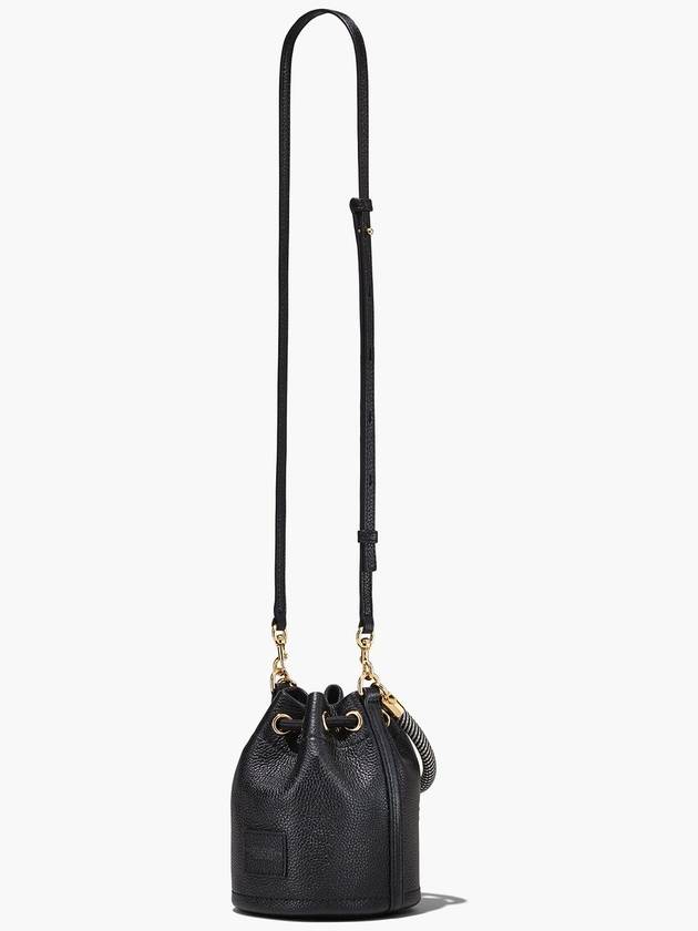 Micro Leather Mini Bucket Bag Black - MARC JACOBS - BALAAN 5