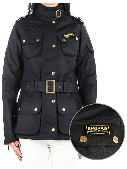 International Original Wax Jacket Black - BARBOUR - BALAAN 2