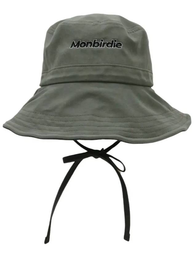 Script Wire Bucket Hat KHAKI - MONBIRDIE GOLF - BALAAN 3