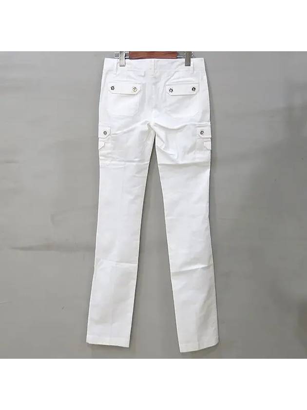 Smith Market White Pants Women s Clothing - DOLCE&GABBANA - BALAAN 3