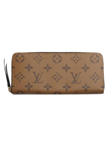 Clemence Monogram Long Wallet Brown - LOUIS VUITTON - BALAAN 1