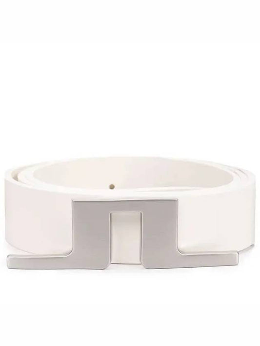 Women's Betsy Leather Belt White - J.LINDEBERG - BALAAN 2