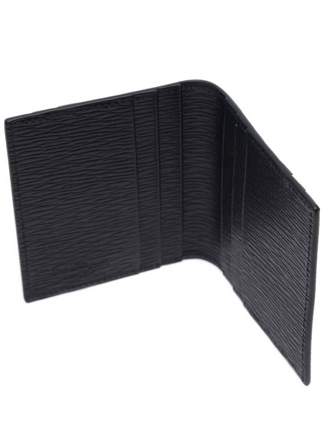 Gancini Card Wallet Black - SALVATORE FERRAGAMO - BALAAN 7