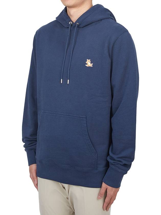 Chillax Patch Regular Hoodie Blue - MAISON KITSUNE - BALAAN 3