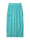 Straight cargo midi skirt sky blue CRTWWSKR023ELA0030088 - SUNNEI - BALAAN 2