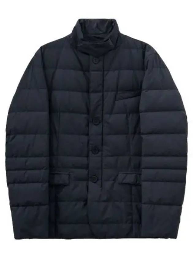 Padded jacket dark blue short padding - HERNO - BALAAN 1