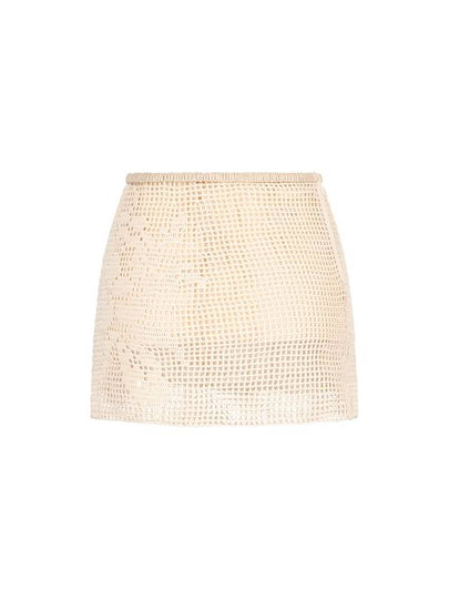 LACE CROCHET MINI SKIRT - MAGDA BUTRYM - BALAAN 2