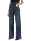 Noldy Denim Wide Jeans Dark Blue - ISABEL MARANT - BALAAN 5