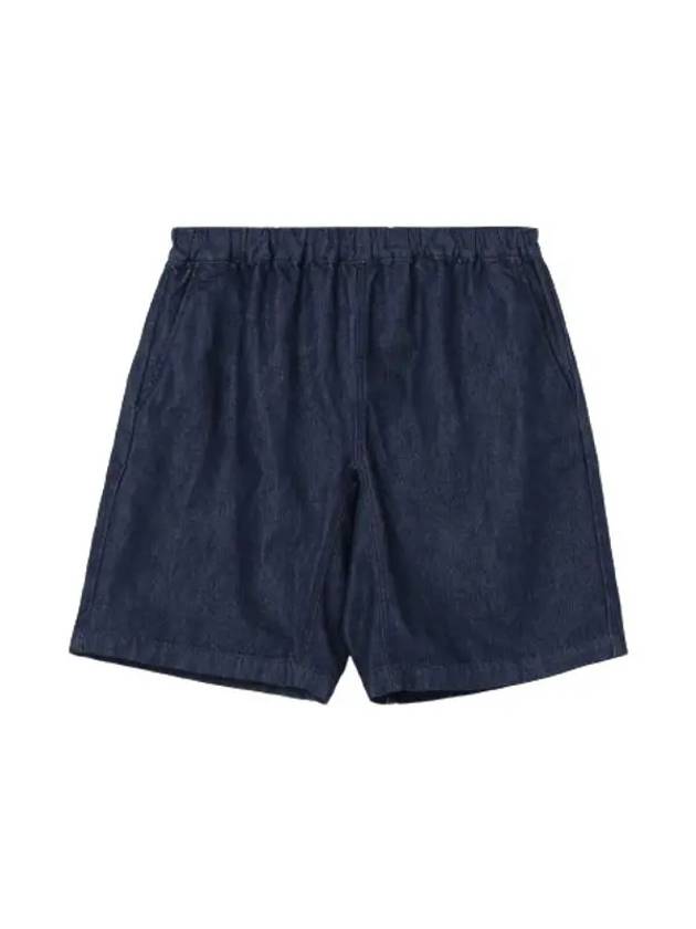 Denim Easy Shorts Indigo - DANTON - BALAAN 4