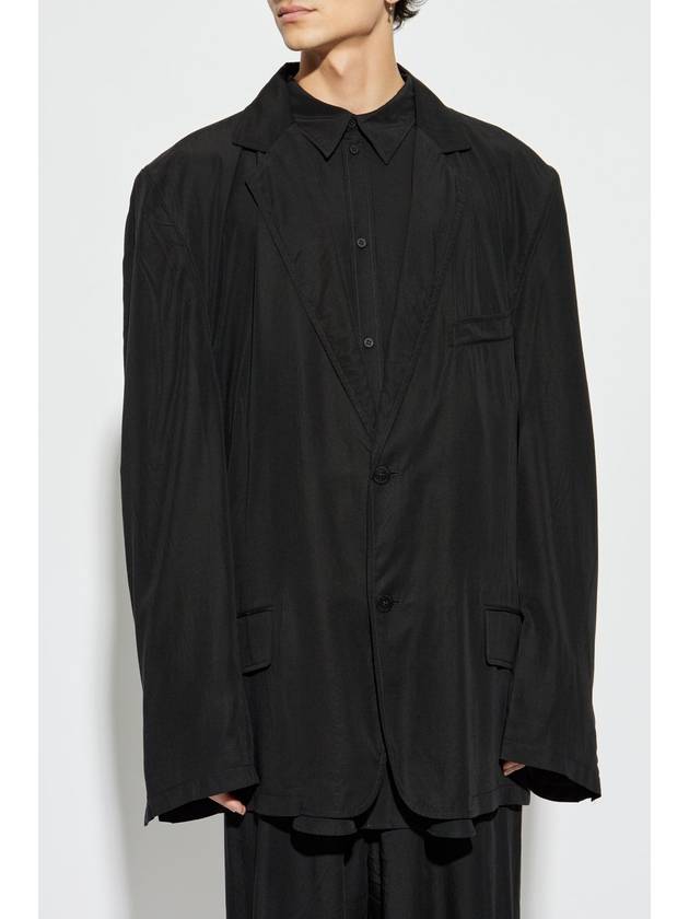 Balenciaga Blazer In Oversize Style, Unisex, Black - BALENCIAGA - BALAAN 6