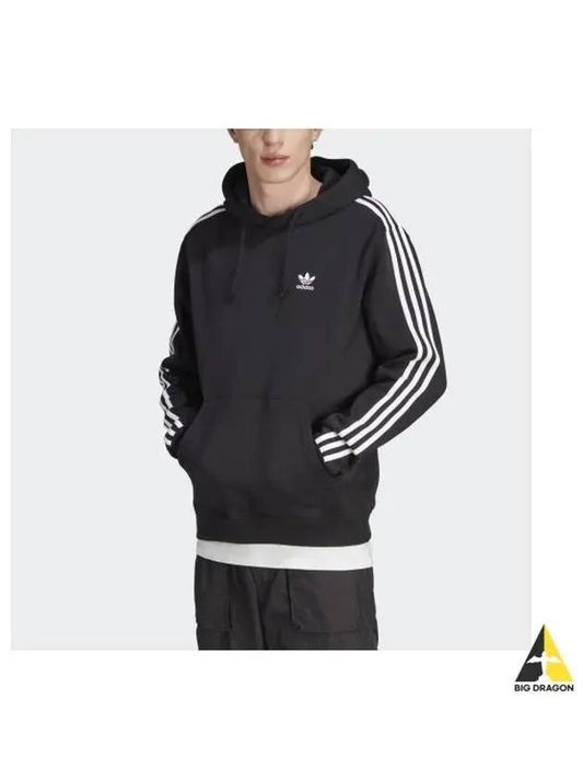 Trefoil Logo Drawstring Hoodie IM2088 - ADIDAS - BALAAN 2