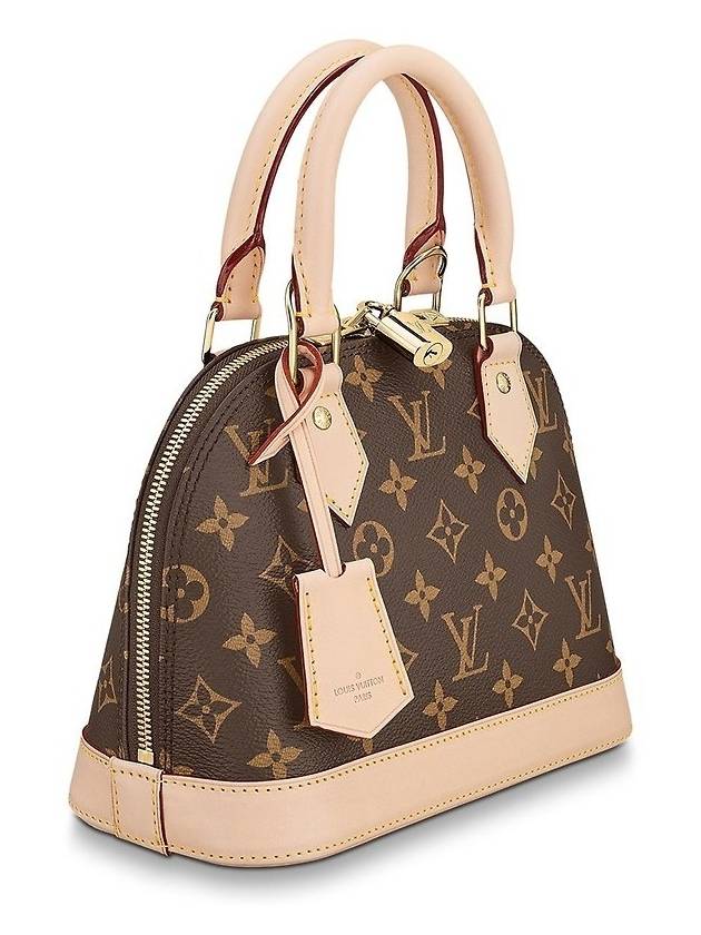 Alma BB Monogram Shoulder Bag Brown - LOUIS VUITTON - BALAAN 3