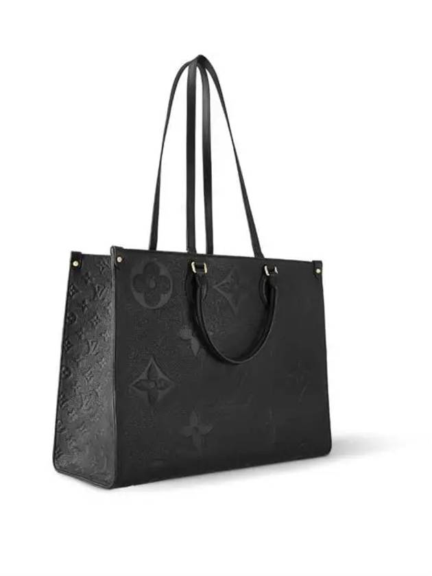 OnTheGo Monogram Empreinte Leather Tote Bag Black - LOUIS VUITTON - BALAAN 4