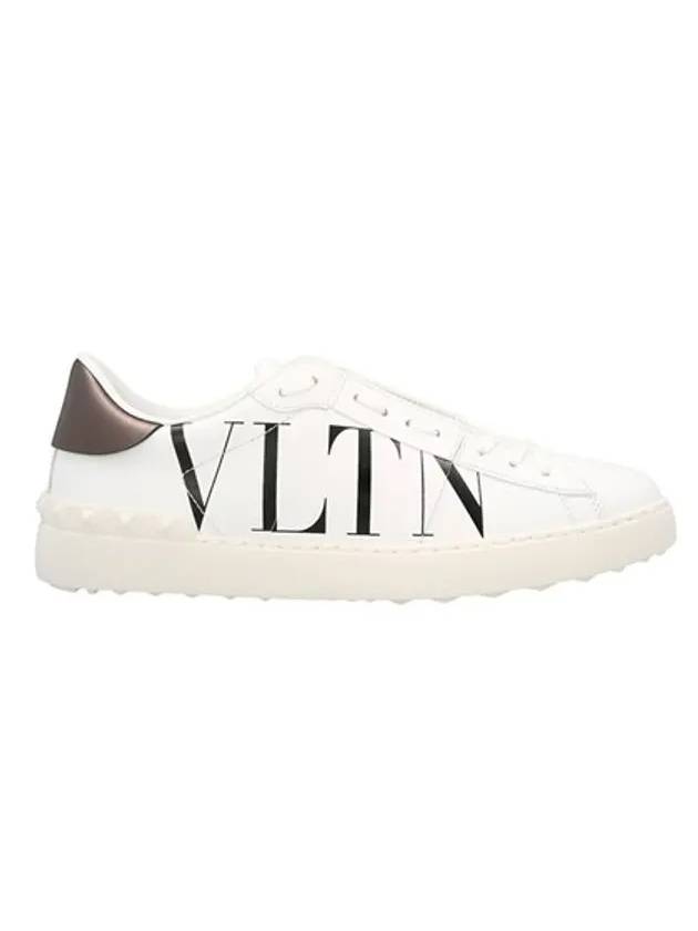 VLTN Logo Low-Top Sneakers White - VALENTINO - BALAAN 1