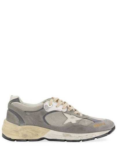 Dad-Star Low Top Sneakers Grey Silver White - GOLDEN GOOSE - BALAAN 2