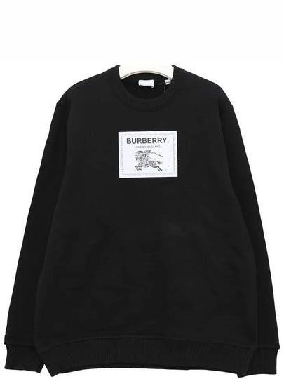 Prorsum Label Sweatshirt Black - BURBERRY - BALAAN 2