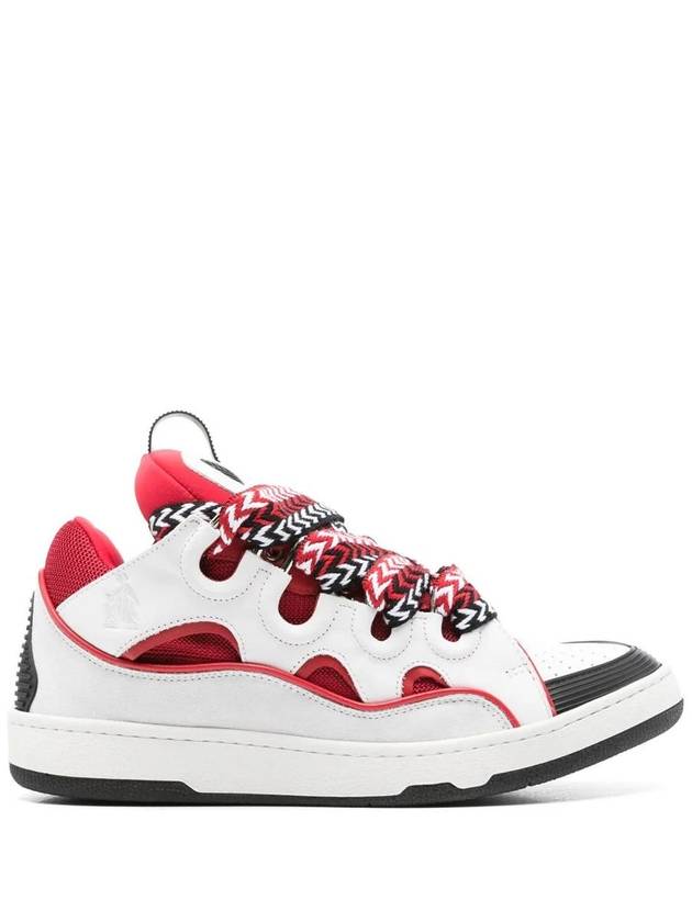 Lanvin Curb Sneakers With Inserts - LANVIN - BALAAN 1