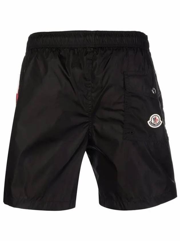 Back Pocket Wappen Patch Shorts Black - MONCLER - BALAAN 4