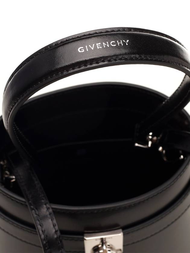 24 ss Black Leather Shark Rock Bucket Bag BB50WGB00D001 B0480990788 - GIVENCHY - BALAAN 3