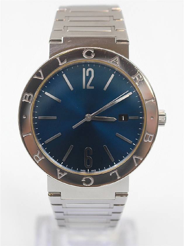 New see through back watch blue plate automatic 41MM 103720 - BVLGARI - BALAAN 4