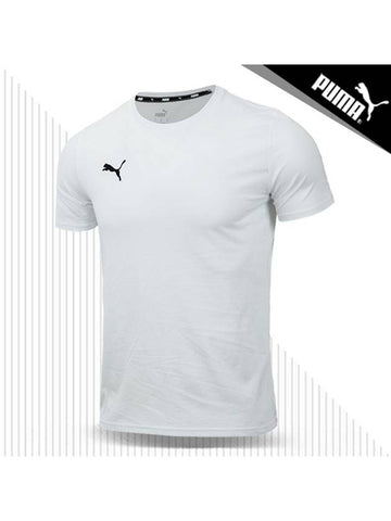 Team Goal Casual Short Sleeve 65861504 White R - PUMA - BALAAN 1