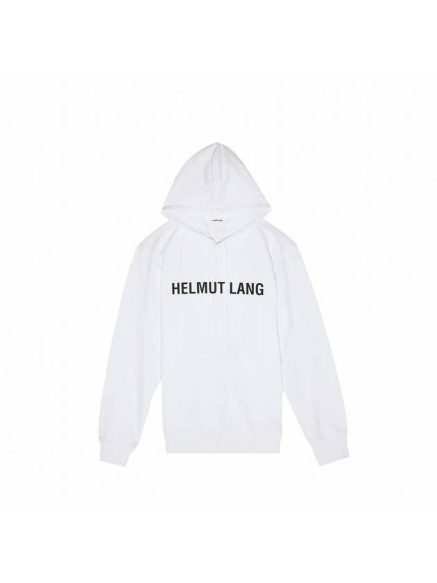 Core Logo Hoodie White - HELMUT LANG - BALAAN 1