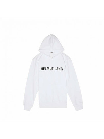 Core Logo Hoodie White - HELMUT LANG - BALAAN 1