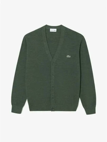 Men s pique tissue spring and fall cardigan AH697E 54N BMY domestic product GQ2N24092437167 - LACOSTE - BALAAN 1