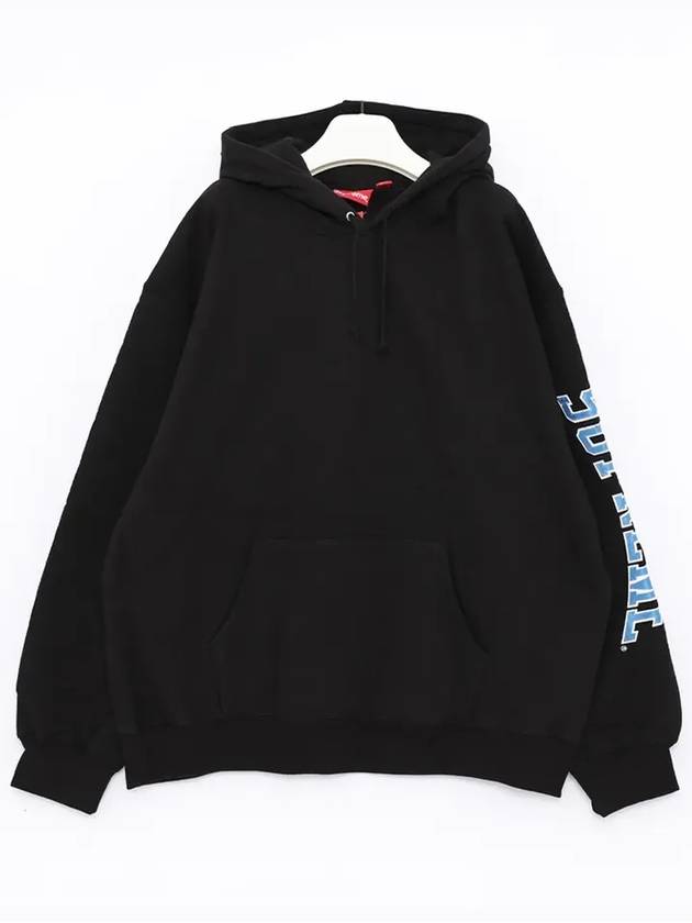 SW49 BLACK side logo hoodie - SUPREME - BALAAN 2