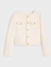 Dani Cotton Jacket Ivory - CELINE - BALAAN 2