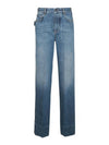 Women's Vintage Wide Jeans Blue - BOTTEGA VENETA - BALAAN 2