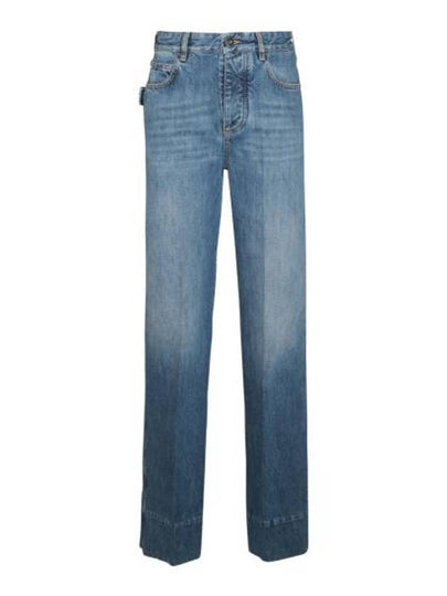 Women's Vintage Wide Jeans Blue - BOTTEGA VENETA - BALAAN 2