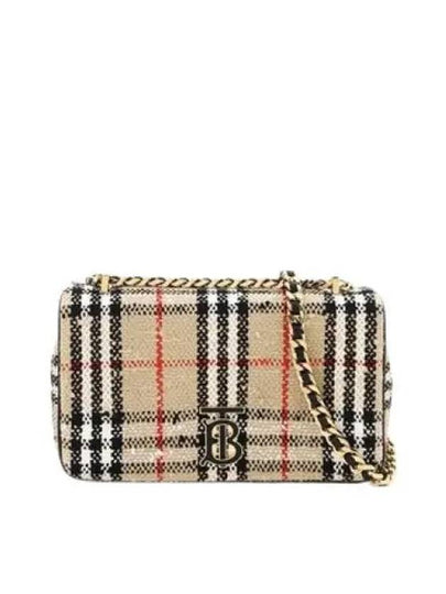 Boucle Lola Vintage Check Small Cross Bag Beige - BURBERRY - BALAAN 2