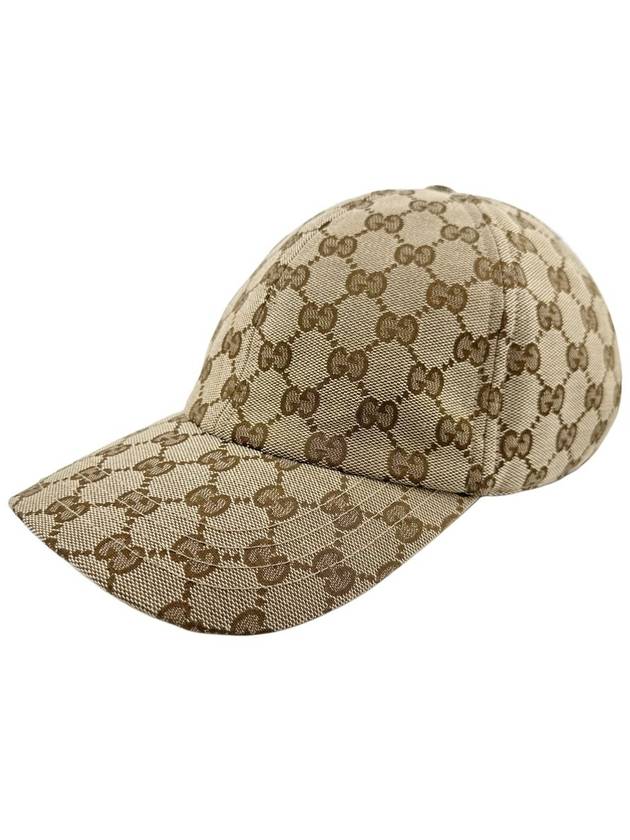 GG Canvas Ball Cap Beige - GUCCI - BALAAN 2