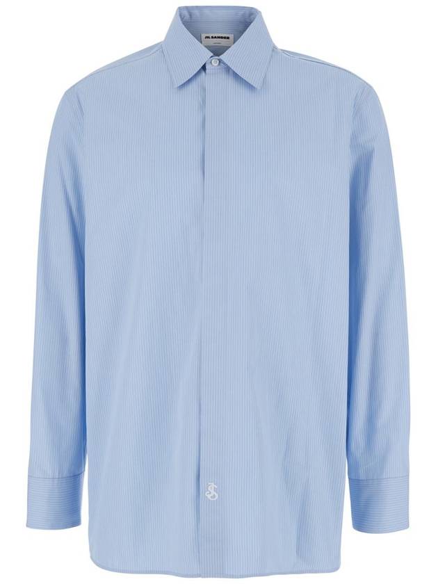 Classic Shirt in Cotton J24DL0103J45174494 B0270476972 - JIL SANDER - BALAAN 2