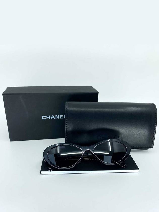 sunglasses black logo - CHANEL - BALAAN 3