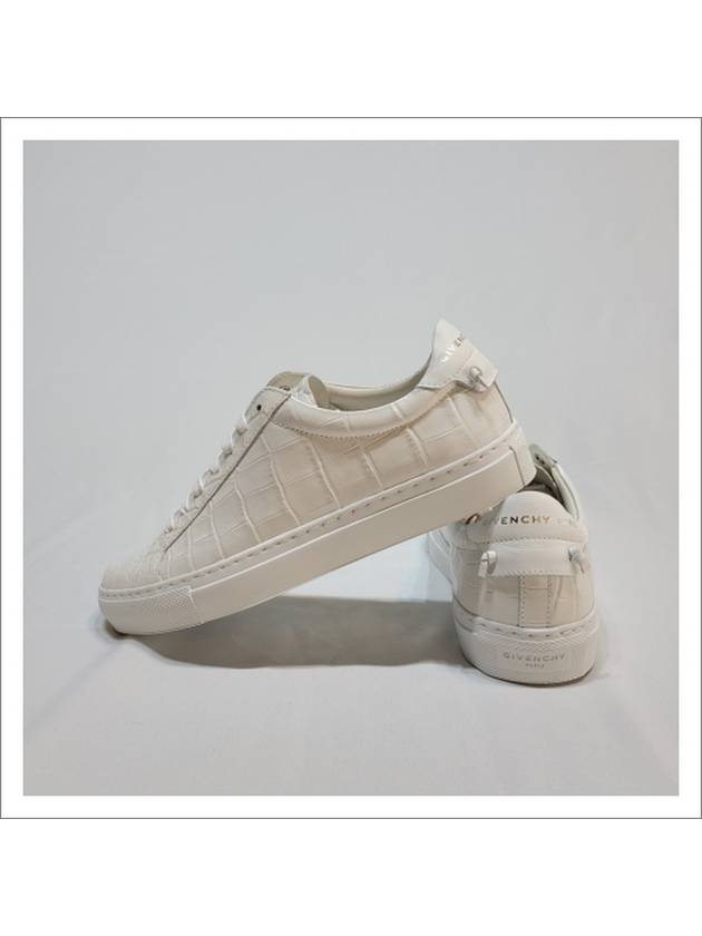 Crocodile Urban Low Top Sneakers White - GIVENCHY - BALAAN 7