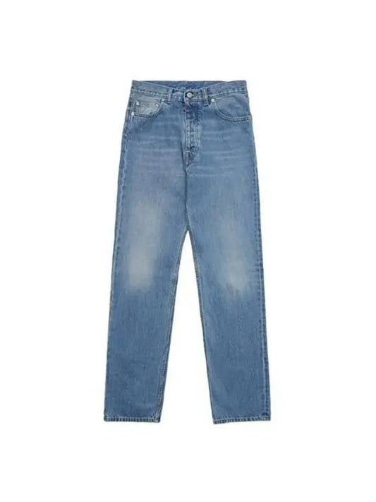 Back Stitch 5 Pocket Straight Jeans Medium Wash - MAISON MARGIELA - BALAAN 2