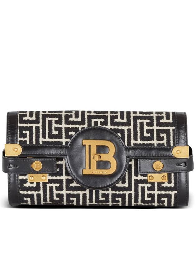 Balmain B-Buzz Pouch 23-Monogram Jacquard Bags - BALMAIN - BALAAN 1