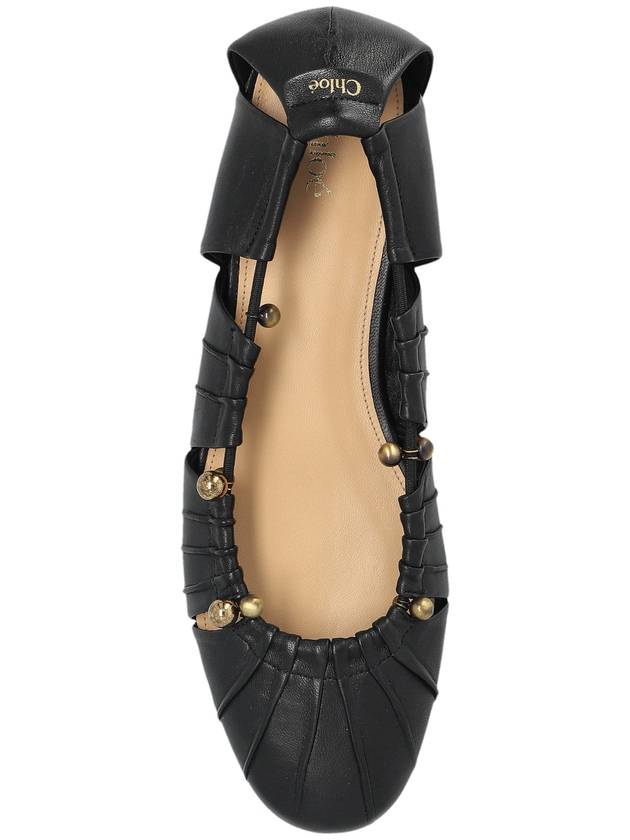 Chloé Ballerinas Luna, Women's, Black - CHLOE - BALAAN 6