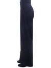 Primavera  Women's Cervo Virgin Wool Pants Ultramarine CERVO 001 - MAX MARA - BALAAN 4