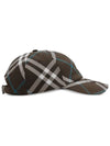 Check Ball Cap Green - BURBERRY - BALAAN 3