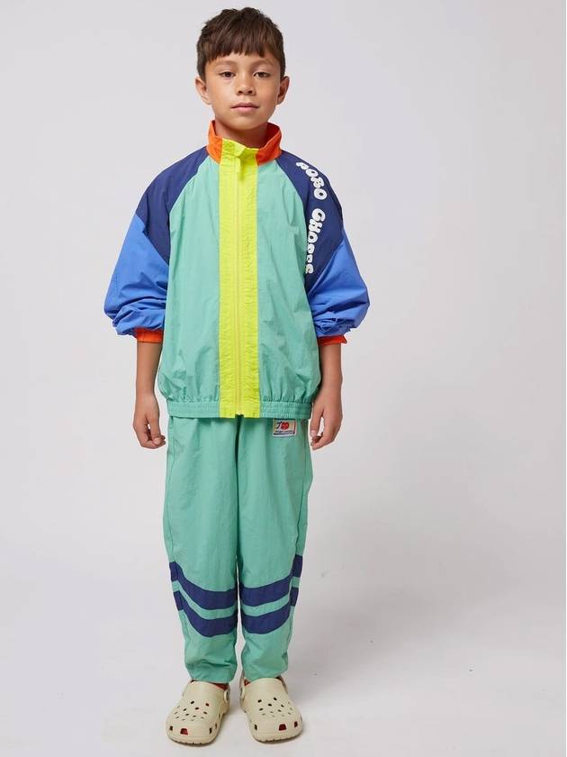 Children s Jumper Wavy Bobo Choses color block tracksuit jacket B125AC108 - BOBO CHOSES - BALAAN 4