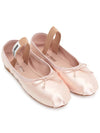 Satin Ballerinas Pink - MIU MIU - BALAAN 4