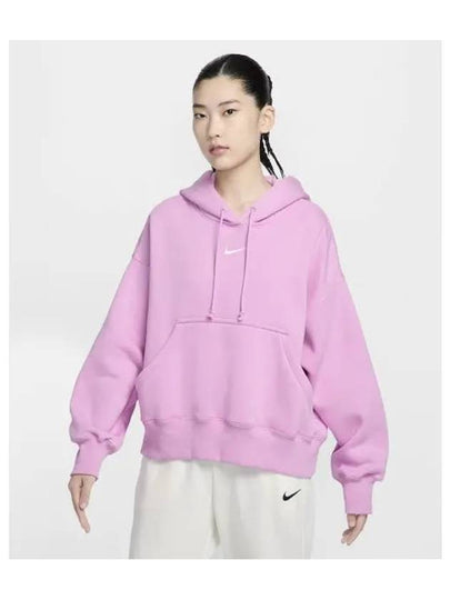 Sportswear Phoenix Fleece Oversized Pullover Hoodie W Beyond Pink DQ5859 632 - NIKE - BALAAN 2