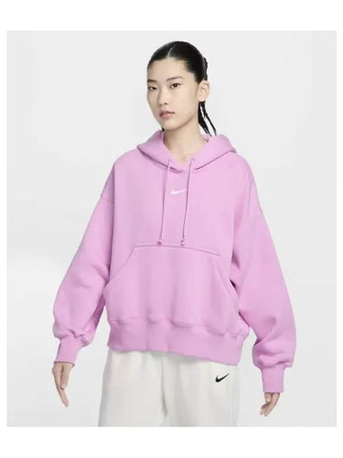 Sportswear Phoenix Fleece Oversized Pullover Hoodie W Beyond Pink DQ5859 632 - NIKE - BALAAN 1