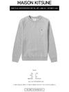 Fox Head Patch Classic Sweatshirt Grey Melange - MAISON KITSUNE - BALAAN 3